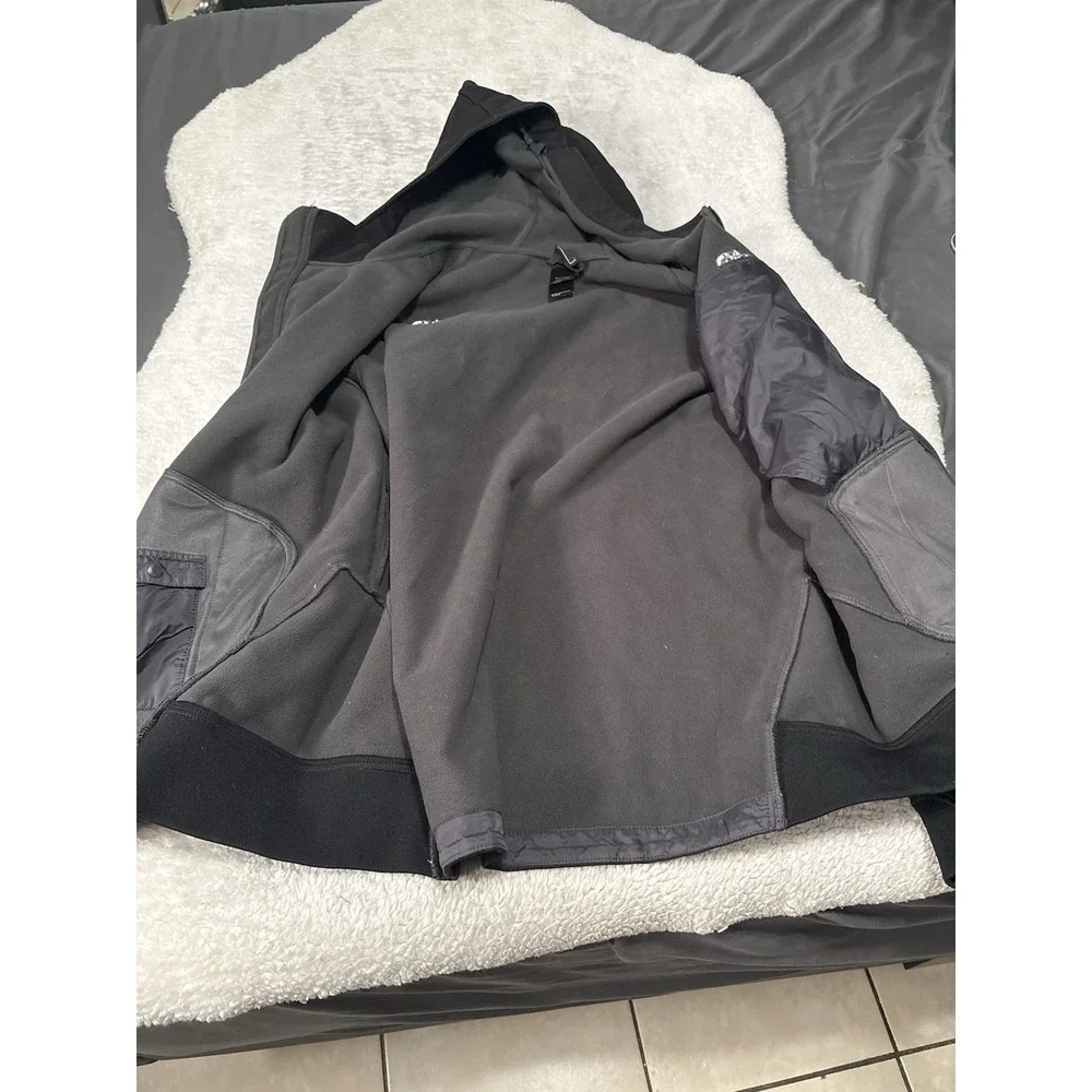 The North Face Men's Black Full Zip Size XXL Jacket Hooded‎ US Free Skiing